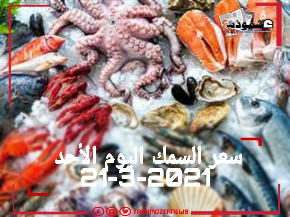 سعر السمك اليوم الأحد 21-3-2021