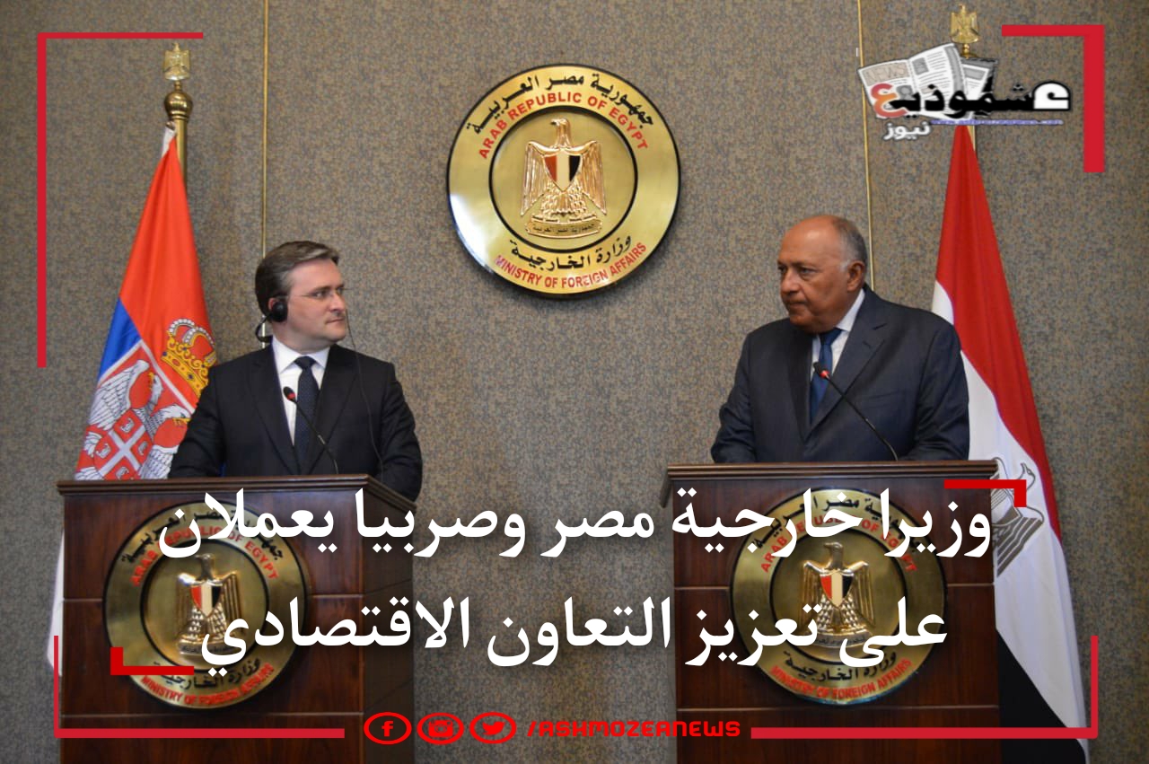 وزيرا خارجية مصر وصربيا يعملان على تعزيز التعاون الاقتصادي